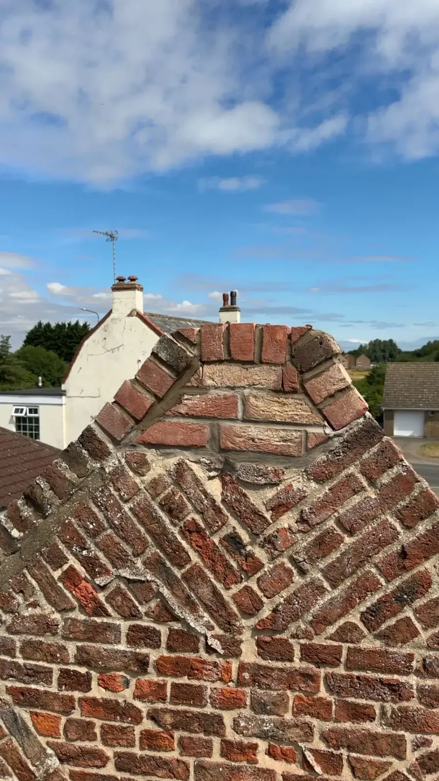 chimney brickwork repair